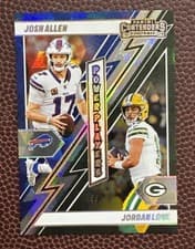 2024 Panini Contenders Power Players Jordan Love / Josh Allen #4