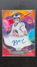 2025 Topps Cosmic Chrome First Flight Signatures Kyle McCord #FFS-KM card