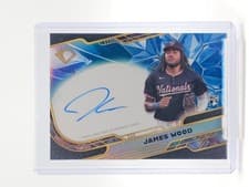 2025 Topps Diamond Icons Icons Chrome Autographs James Wood #ACC-JWO card