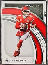 2022 Panini Immaculate Collection Patrick Mahomes II #50