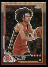 2025 Topps Chrome McDonald's All American Base Set Anthony Black #85 card