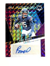 2025 Panini Mosaic In Focus Signatures Rome Odunze #IFS-ROE card