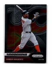 Xander Bogaerts 2020 Panini Prizm Scorching card
