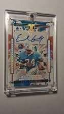 2025 Panini Impeccable Stars of the Hall Autographs Earl Campbell #6 card