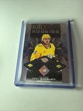 Ozzy Wiesblatt 2025-26 Upper Deck Black Diamond Base Diamond Relic Rookies card