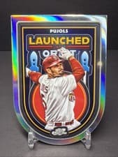 2025 Topps Cosmic Chrome Launched into Orbit Albert Pujols #LIO-1 card