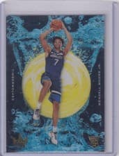 Wendell Moore Jr. 2022 Panini Court Kings Acetate Rookies card