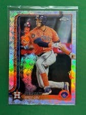 2025 Topps Chrome Logofractor Edition Base Set Jeremy Peña #239 card
