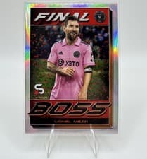 Lionel Messi 2024 Topps Superstars MLS Final Boss card