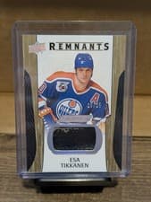2024-25 Upper Deck Engrained Icons Remnants Esa Tikkanen #R-ET card