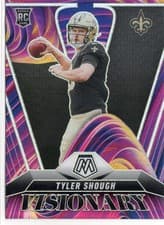 2025 Panini Mosaic Visionary Tyler Shough #17 card