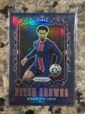 2025 Panini Prizm FIFA Club World Cup Pitch Crowns Warren Zaire-Emery #12 card