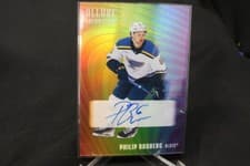 2025-26 Upper Deck Allure Color Flow Full Rainbow Auto Philip Broberg #RA-PB card