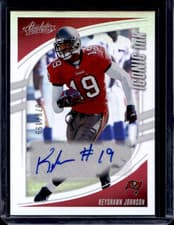 2025 Panini Absolute Iconic Ink Keyshawn Johnson #II-KJN card
