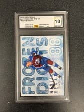 2025-26 O-Pee-Chee Frozen Digits Martin Necas #FD-10 card