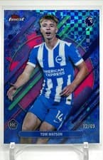 Tom Watson 2026 Topps Finest Premier League card