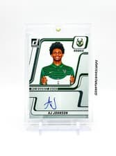 AJ Johnson 2024-25 Donruss Next Day Autographs card