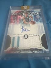 2025-26 Topps 3 Fresh Force Relic Autos Liam McNeeley #FFR-LM card