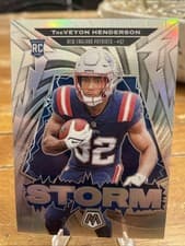 2025 Panini Mosaic Storm Mosaic TreVeyon Henderson #9 card