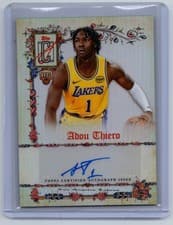 Adou Thiero 2025-26 Topps Signature Class Manuscripts card