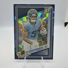 2025 Donruss The Rookies Elic Ayomanor #37 card