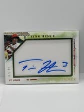 2025 Panini Boys of Summer Jumbo Acetate Signatures Tink Hence #23 card