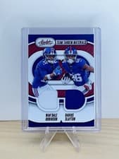 Wan'Dale Robinson / Darius Slayton 2024 Panini Absolute Team Tandem Materials card