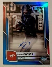 2025 Bowman University Chrome Chrome Prospect Autographs Kevin Jennings #BCA-KJ card