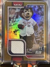 2026 Topps Mascots Relics T.C. Bear #MAS-TCB card
