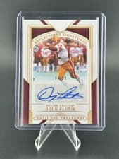 2025 Panini National Treasures Collegiate Reflections Signatures Doug Flutie #15 card