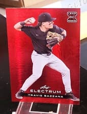 Travis Bazzana 2024 Leaf Electrum Baseball Base Autograph card