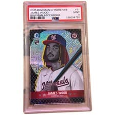 2025 Bowman Chrome Ascensions James Wood #BA-17 card