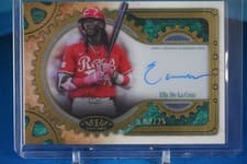 2026 Topps Tier One Machined Signatures Elly De La Cruz #MSA-ED