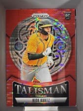 2025 Panini Prizm Talisman Nick Kurtz #25 card