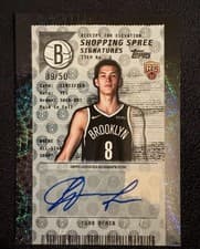2025-26 Topps Shopping Spree Signatures Egor Dëmin #SSA-ED card