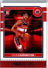 Bub Carrington 2024 Panini NBA Hoops card