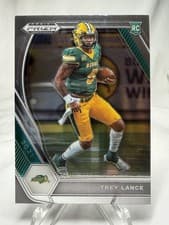Trey Lance 2021 Panini Prizm Draft Picks card