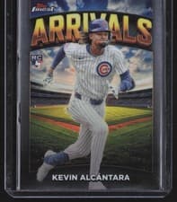 2025 Finest Arrivals Kevin Alcántara #A-8 card
