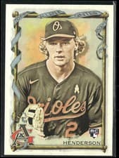 Gunnar Henderson 2023 Topps Allen & Ginter card