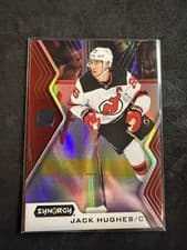 2024-25 Upper Deck Synergy Base Set Jack Hughes #17 card