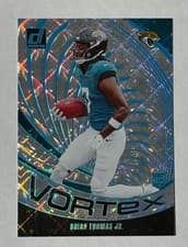 Brian Thomas Jr. 2024 Donruss Vortex card
