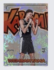 Victor Wembanyama 2023 Panini Crown Royale Kaboom card