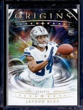 2025 Panini Origins Base Set Jaydon Blue #140 card