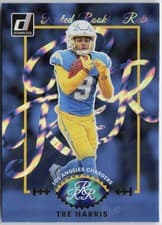 2025 Donruss Rated Rookies Retro Tre Harris #12 card
