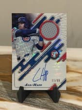 2025 Topps Pristine Pristine Pieces Autograph Relics Ian Happ #PPAR-IH card
