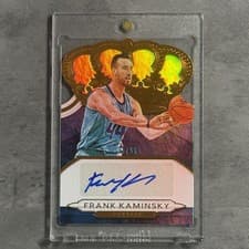 Frank Kaminsky 2018 Panini Crown Royale Crown Autographs card