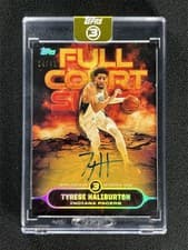 2025-26 Topps 3 Full Court Signs Tyrese Haliburton #FS-TH card