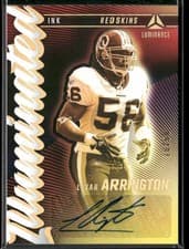 LaVar Arrington 2024 Panini Luminance Illuminated Ink card