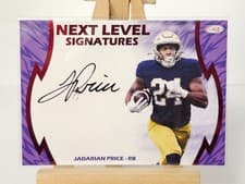 2026 SAGE Football Next Level Signatures Jadarian Price #NLS-JP card