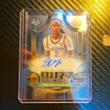 2025-26 Bowman Buzz Factor Autographs Silas Demary Jr. #BZA-SD card